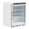 Polar CD086-A Single Glass Door Under Bench Fridge - 150L / 47Kg / W600-D600-H850 mm