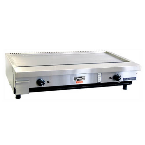 Goldstein TK45 TEPPANYAKI Two heavy cast iron ring burner center heat with smooth mild steel / Mj: 80 / 120Kg / W1120-D700-H345 mm
