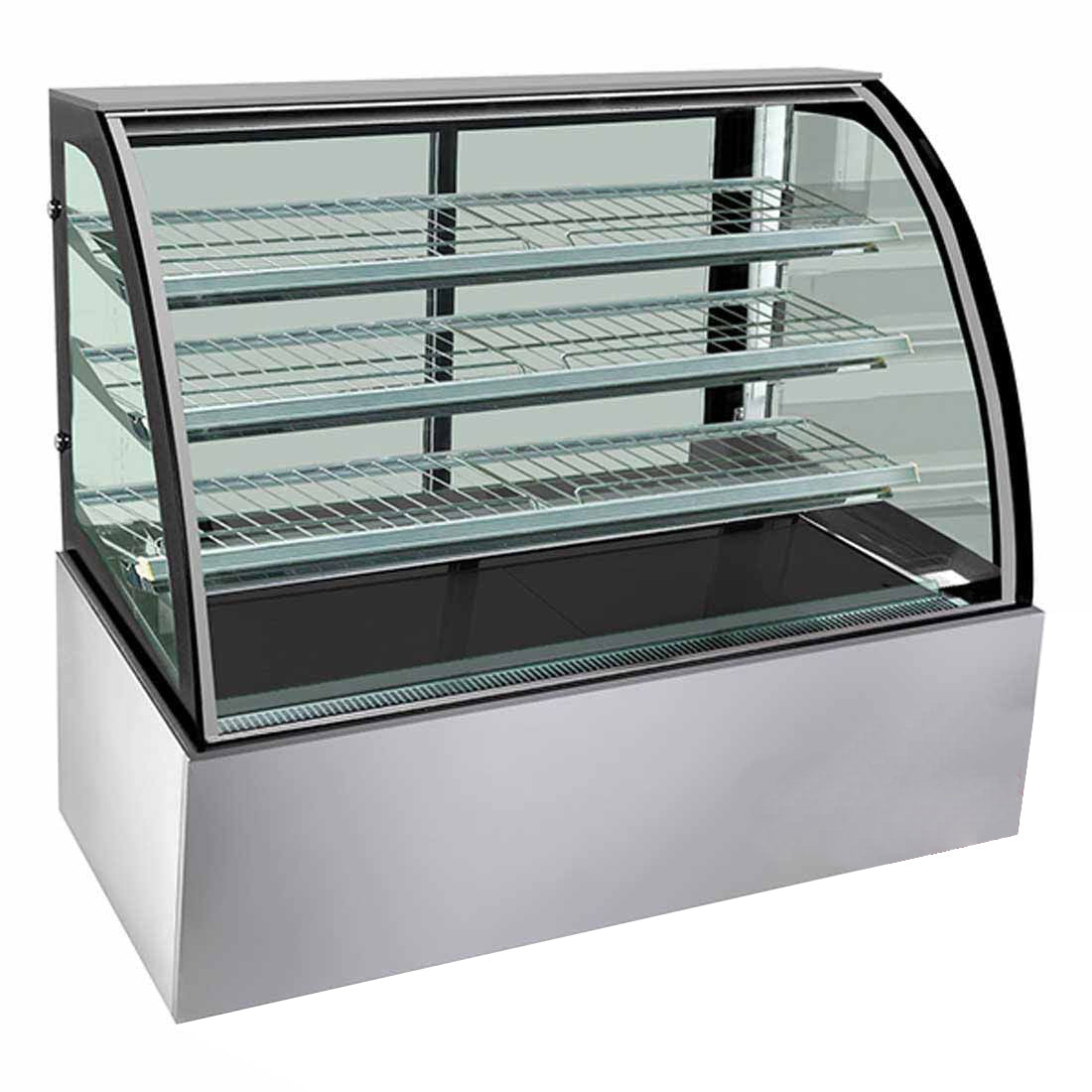 Bonvue H-SL830 Curved Glass Heated Food Display 900x740x1350