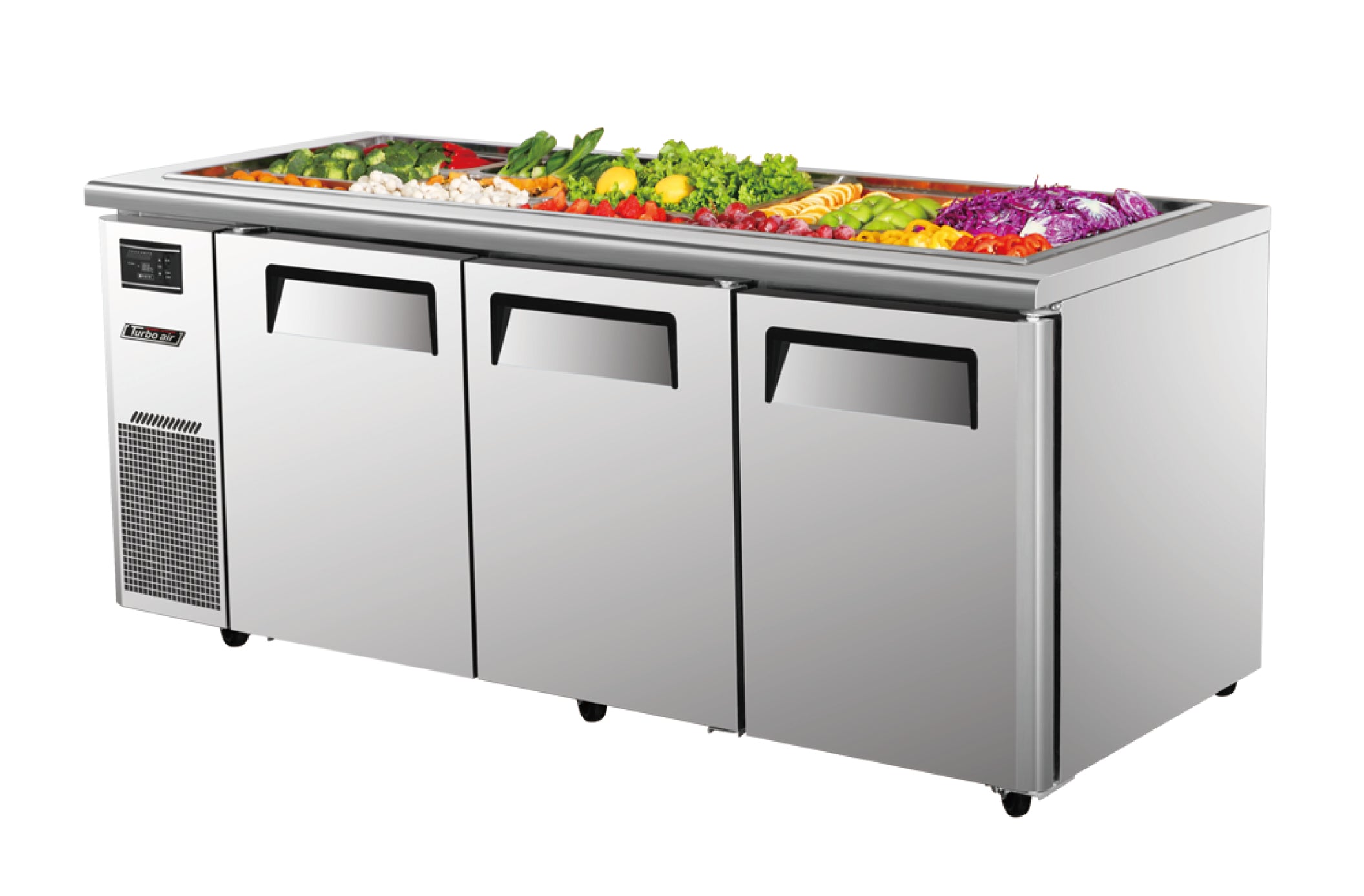 Turboair KSR18-3 180mm Salad Side Prep Bench Fridge - Catering Sale