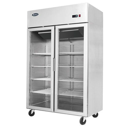 ATOSA MCF8602 Top Mounted Double Door Glass Freezer 1300L 1314(W)