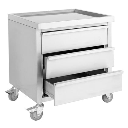 FED MDS-6-700 Mobile Work Stand with 3 Drawers / 700x600x900