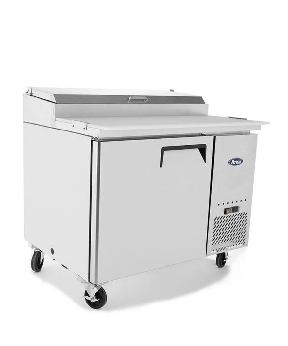 ATOSA MPF8201 Single Door Pizza Prep Table Fridge 396L 1117mm
