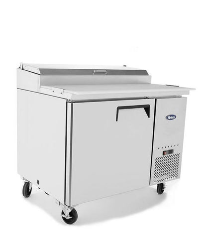 ATOSA MPF8201 Single Door Pizza Prep Table Fridge 396L 1117mm