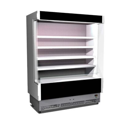 FED TDVC60-CA-187 Open Chiller with 4 Shelves