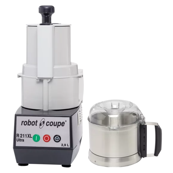 Robot Coupe R211XL Food Processor (smooth blade, 2mm, 4mm slicer, 2mm grater, 4x4 julienne included)  - 220 - 240V / 50 / 1 - 2.9L