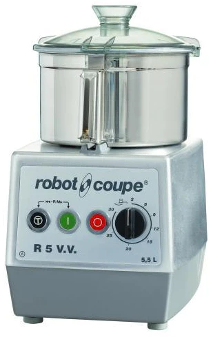 Robot Coupe R4 V.V. Table - Top Cutter Mixer - 4.5L / stainlees steel smooth blade included - 10A - 4.5L