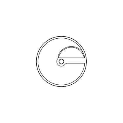 Yasaki SS010 Slicer (Aluminium, Semi Circular) 10mm Single Blade