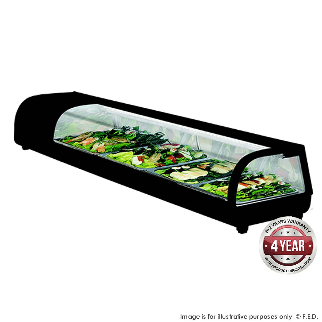 FED SSS4 Sushi Showcase - Catering Sale