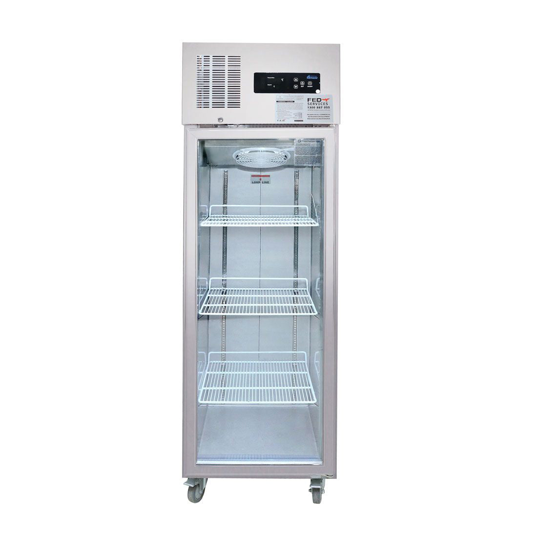 Thermaster SUFG500 Single Door Display Freezer 500L 620mm Wide