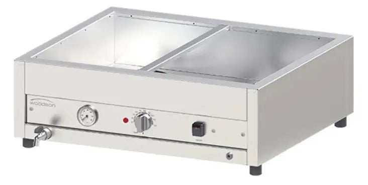 Woodson / W.BMA22 / 2 Rows, 2 Bays Large Bain Marie (10A) - 2.4kW / 18kg / W705 x D600 x H245 / 1Y Warranty