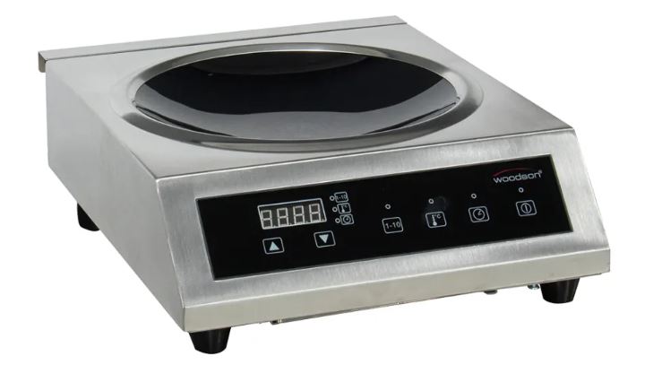 Woodson WI.WKCT.1.3500.W Single Induction Wok Bowl - 15amp