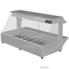 Woodson W.HFS24 Hot Food Bar - Straight Glass 1355mm - Catering Sale