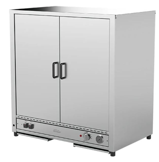 Woodson W.PIP200 Pro Series Pie & Food Displays, Stainless Steel Swing Doors & Solid Glass Door