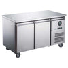 FED-X XUB7F13S2V S/S Two Door Bench Freezer 282L W1360mm