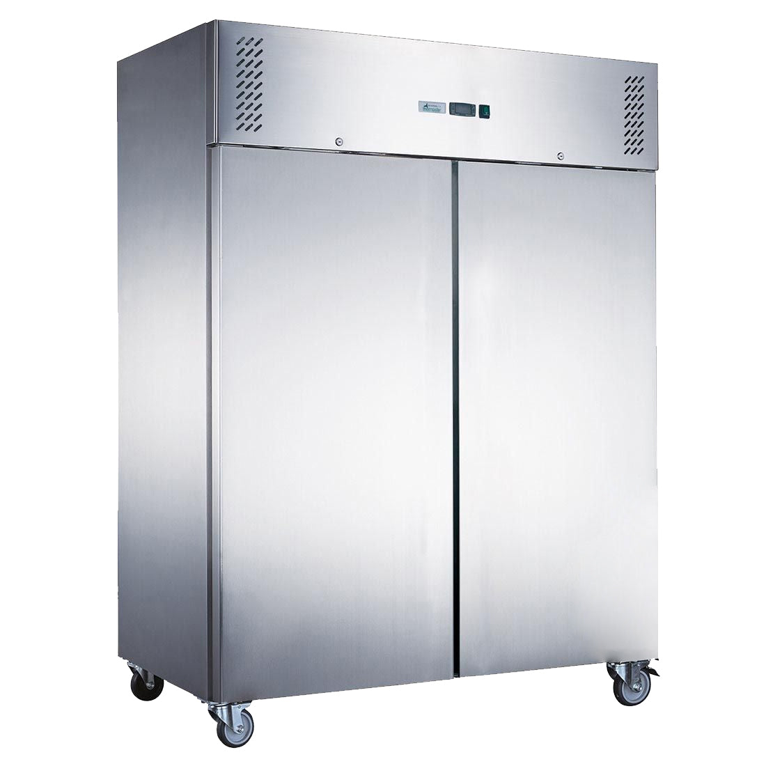 FED-X XURC1200SFV S/S Double Door Upright Fridge 1200L W1224mm