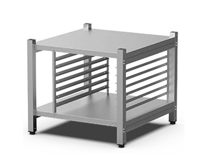 UNOX XWVRC-0721-H HIGH STAND WITH INCLUDED LATERAL SUPPORTS FOR GN 2/1 OVENS - 842 x 864 x 692