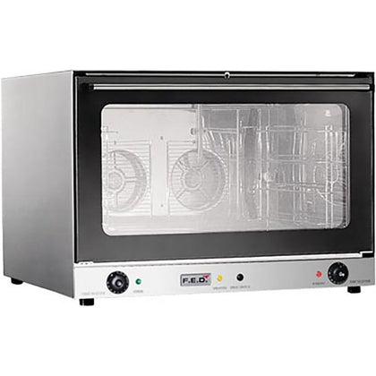 FED YXD-8A/15E ConvectMax Heavy Duty Stainless Steel Convection Oven w/ Press Button Steam