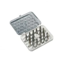 Chef Inox 00783 DECORATING TUBE SET- 52pc