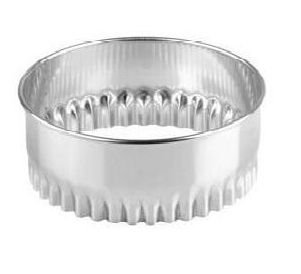 Chef Inox 01441/5 CHEF INOX CUTTER-CRINKLED-S/S 38mm