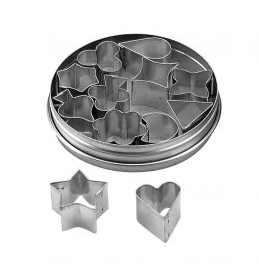 Chef Inox 01948 CHEF INOX CUTTER SET-ASPIC 12pc SIZE: 30mm