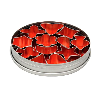 Chef Inox 01950 CHEF INOX CUTTER SET-ASPIC 12pc SIZE: 35mm