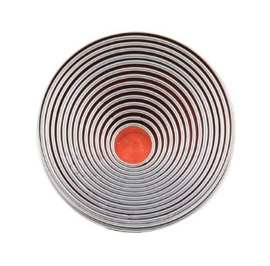 Chef Inox 01984 CUTTER SET-18/8 LGE RND CRINKLED 14pc SIZE:25-115mm