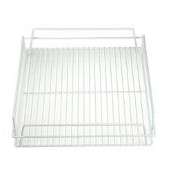 Chef Inox 02800 CHEF INOX GLASS BASKET-PVC 17x14" 35x53cm WHITE
