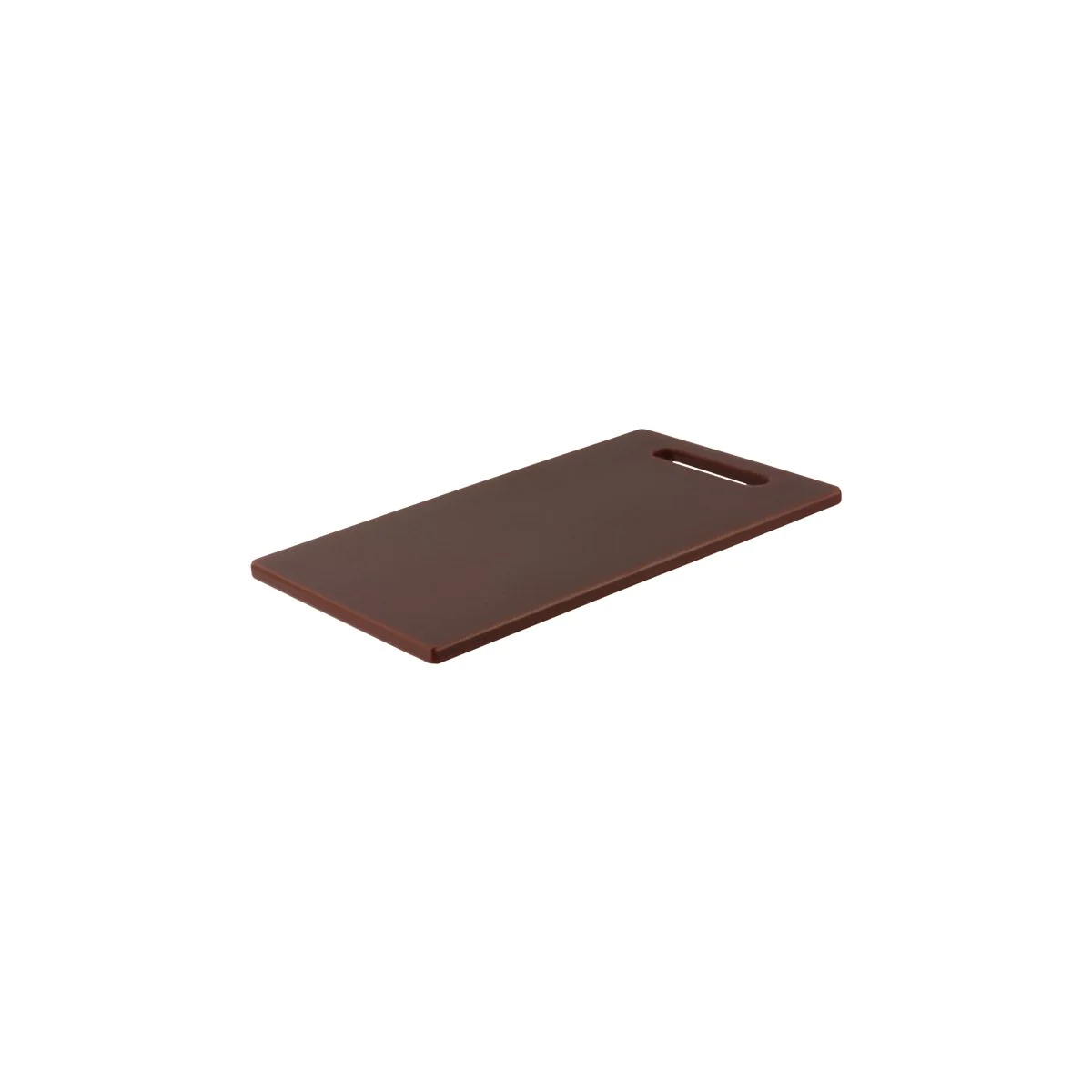 Tomkin04341Cutting Board Polyethylene Brown with HandleD400W250H13