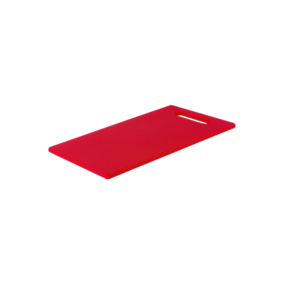 Tomkin 04348 Cutting Board Polyethylene Red with HandleD450W300H12