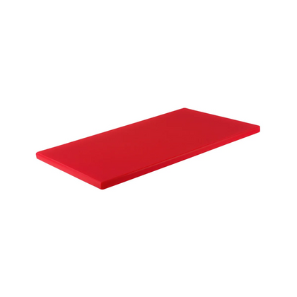 Tomkin / #04383 / Cutting Board Polyethylene Red Gastronorm 1/1 Size