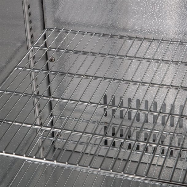 Polar GL012-A Under Counter Back Bar Cooler with Hinged Doors 198L