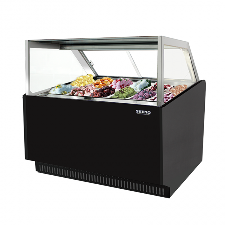 Skipio SGC-1200F Gelato Display Freezer 1195mm