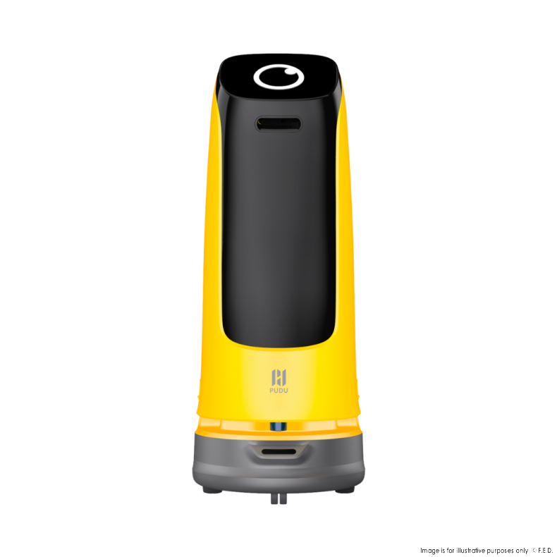 FED PNT Pudu KettyBot Delivery & Reception Robot with Ad Display 460x440x1120mm