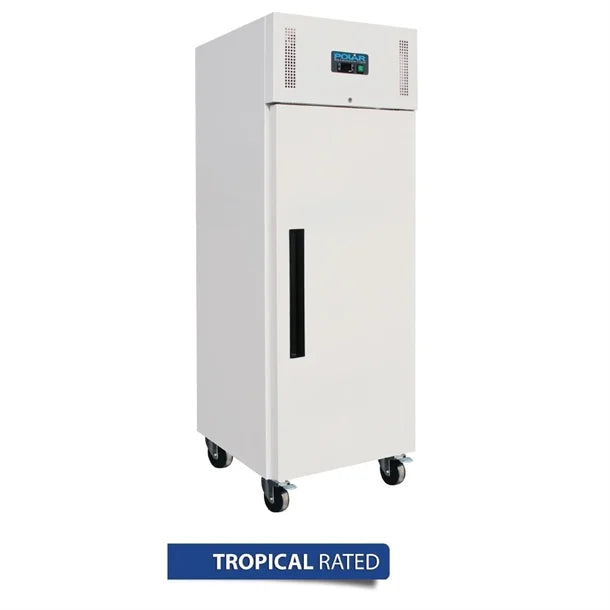 Polar G-Series Upright Freezer White 600Ltr - 4.9A | R290 | 110g | 138kgs