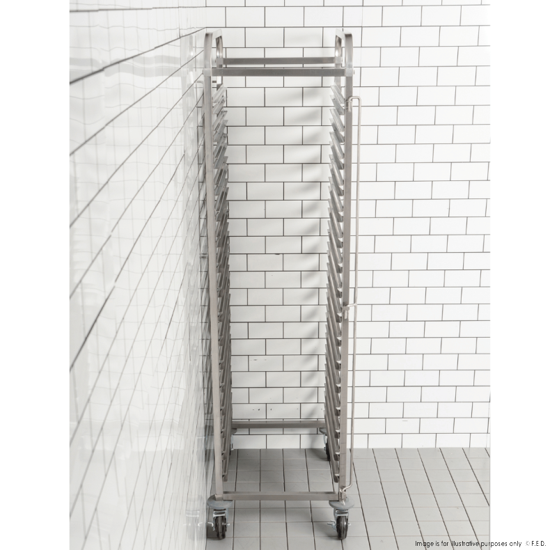 Modular System Baking tray trolley with 16 trays - 404091