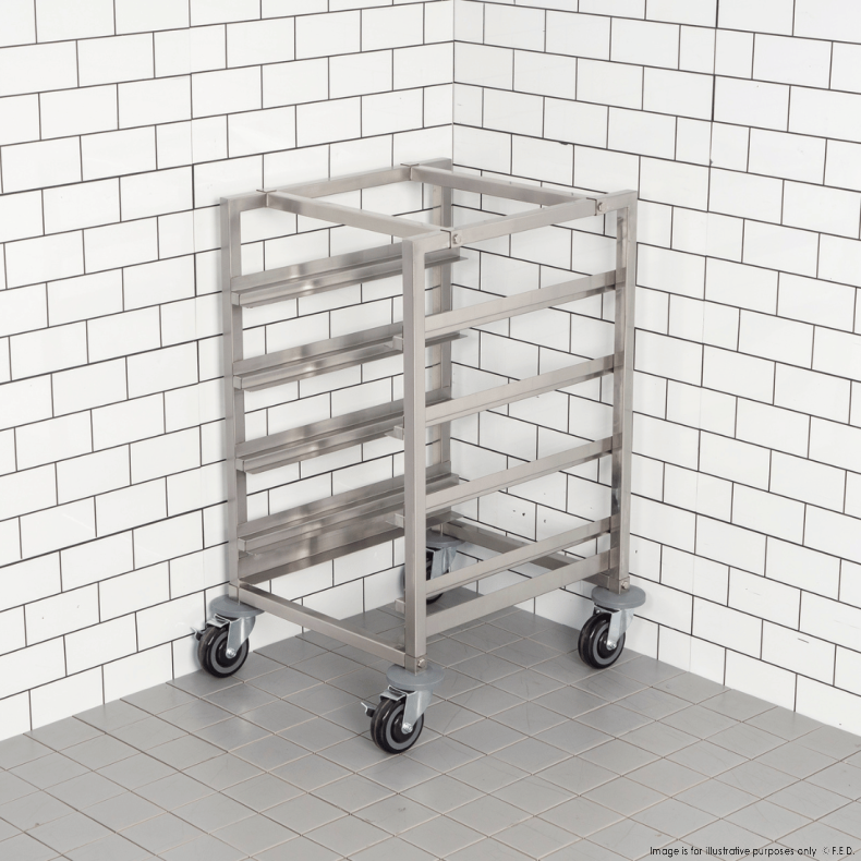Modular System Glasswasher Basket Trolley 4 Tray - 415771