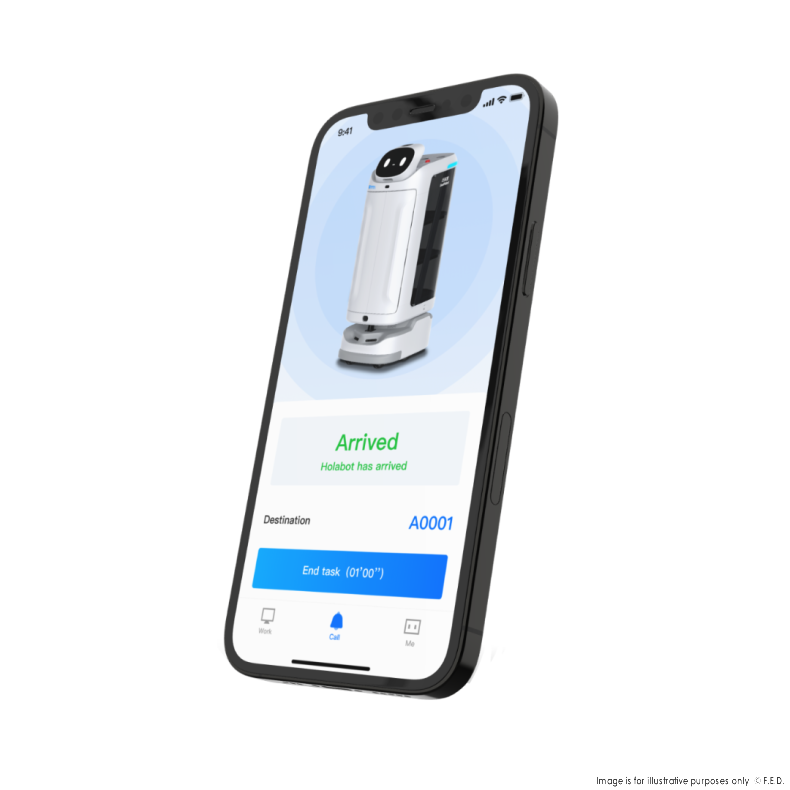 FED SWFBOT Pudu Versatile SwiftBot Delivery Robot