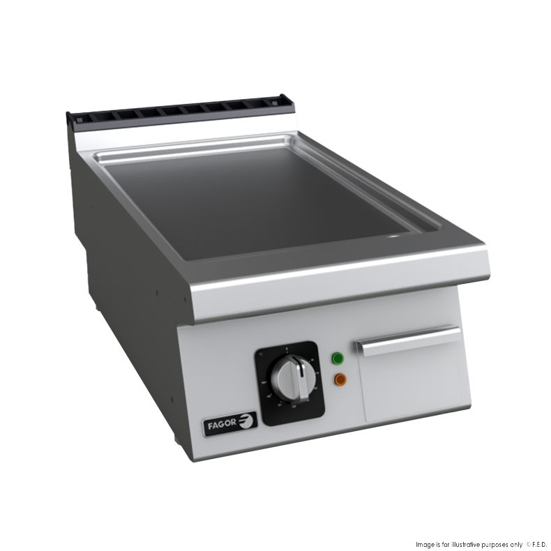 Fagor Kore 700 Bench Top Chrome Electric Griddle NG  FT-E705CL