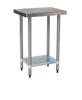 Brayco/6045/Commercial Grade Stainless Steel Flat Bench 600x450x900mm high