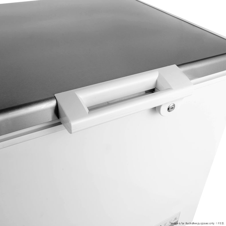 Thermaster 600L Chest Freezer with Stainless Steel Lid - BD600F