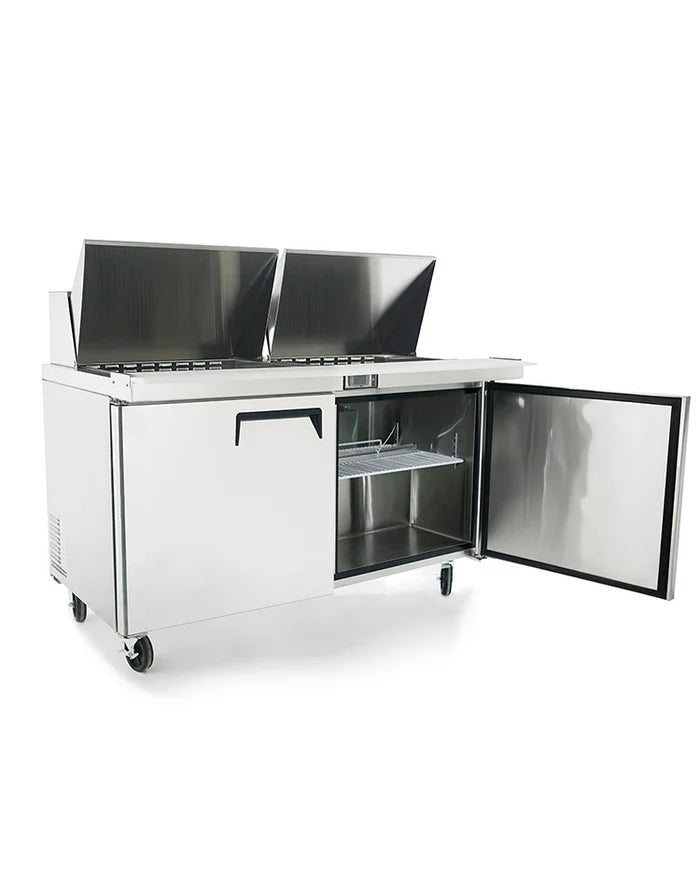 Atosa MSF8307 2 Door Mega Top Sandwich Prep Table Fridge 1530mm