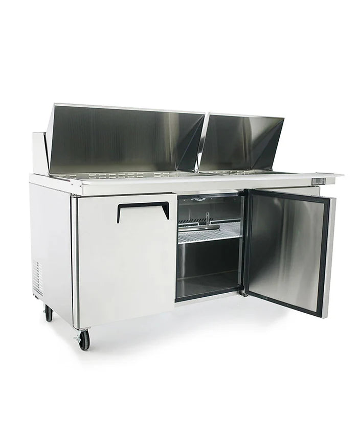 Atosa MSF8308 3 Door Sandwich Prep Table Fridge - 1846mm