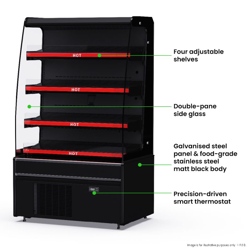 Thermaster Grab & Go Hot Cabinet – DC-900H