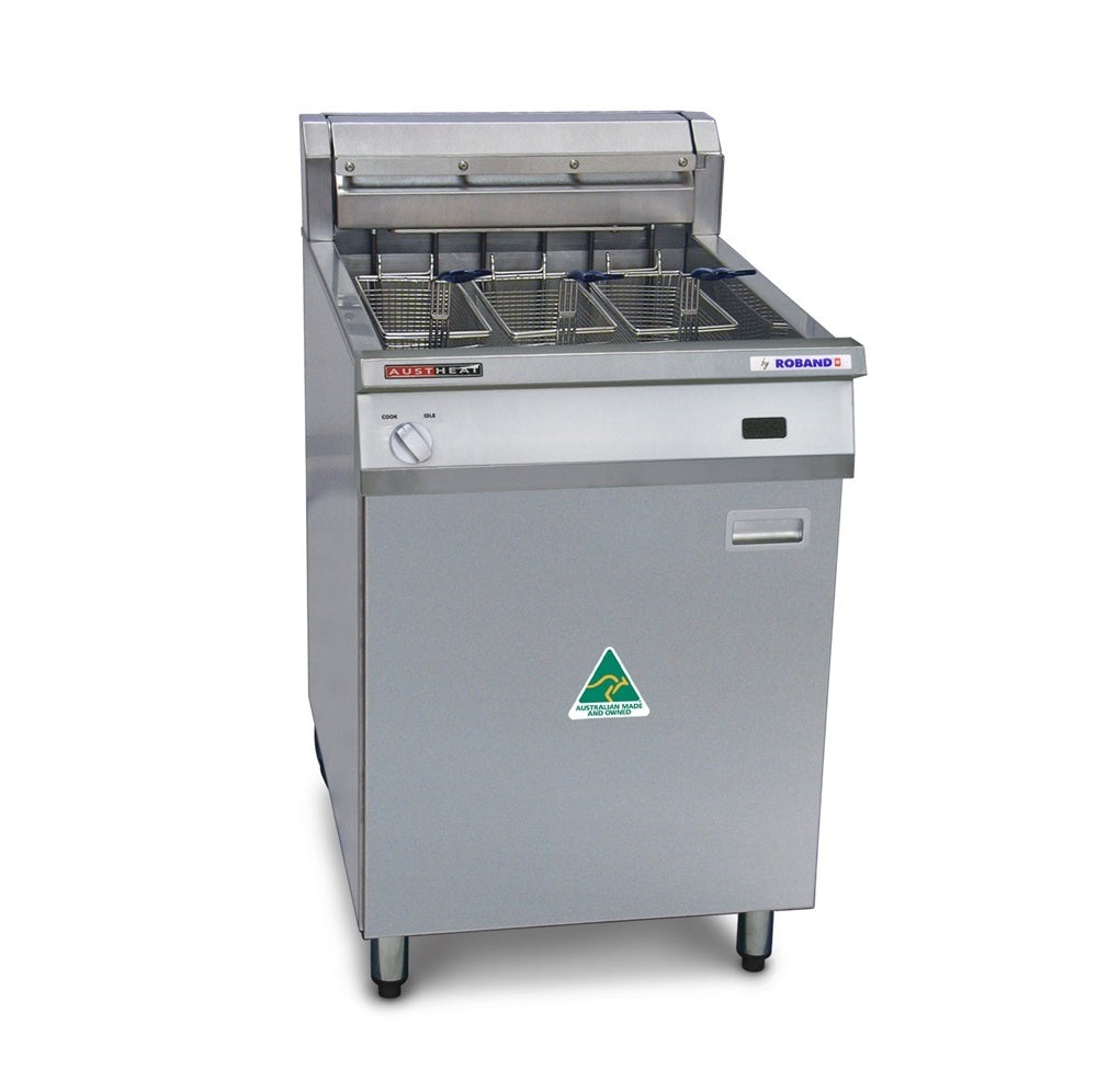 Roband AF813R Single Pan Electric Fryers 3 Basket