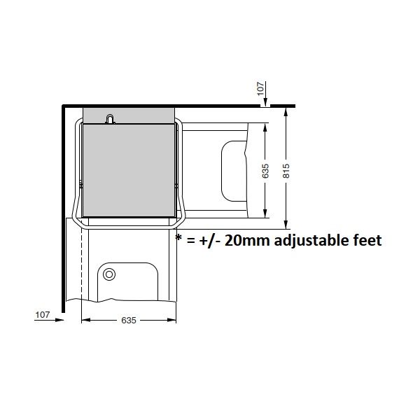 Hobart AMX-VHL PROFI Passthrough Glass and Dishwasher with Auto Hood Lift and Vapostop