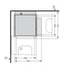 Hobart AUP-V PREMAX GLASS, DISH AND UTENSILWASHER with VAPOSTOP