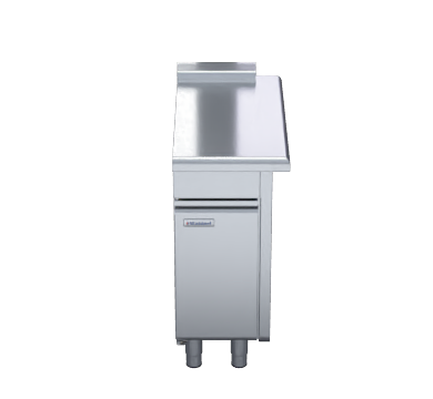 Waldorf 800 Series BTL8400-CD - 400mm Bench Top Low Back Version - Cabinet Base With Fixed Front Panel