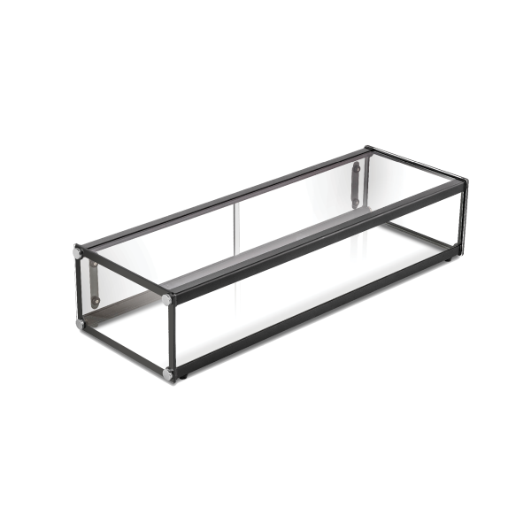 Exquisite CD48 - Single Tier Flat Glass Ambient Cake Display