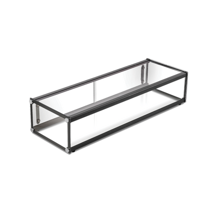 Exquisite CD48 - Single Tier Flat Glass Ambient Cake Display